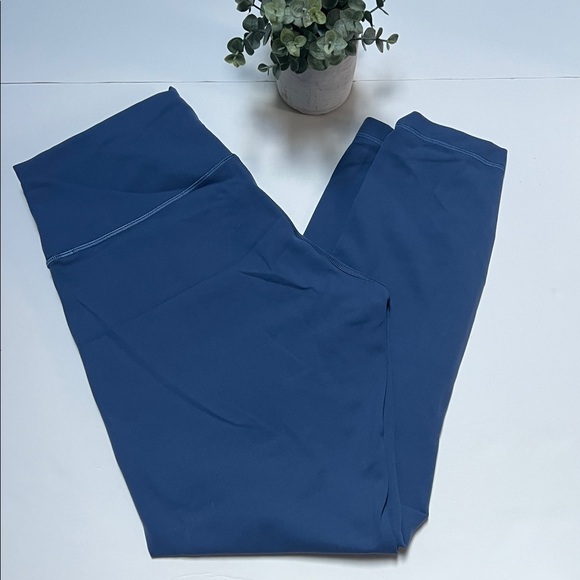 lululemon athletica Pants - Lululemon Wunder Train High-Rise Tight 25" Blue Size 12